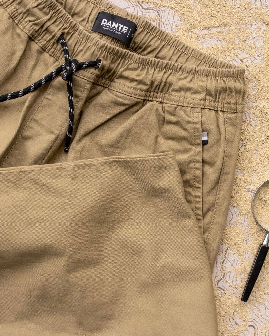 Jogger moderno beige elasticizzato