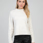 Maglione Lorana écru girocollo