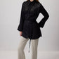 Camicia nera con paillettes