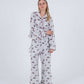 Pantaloni Bloom a stampa floreale con vita elastica
