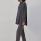 Camicia oversize in raso