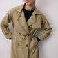 Trench Coat Lungo Maxi con Cintura