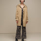 Cappotto trench donna elegante con bottoni