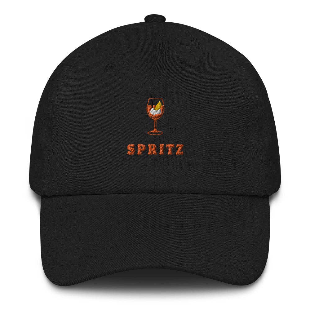 Cappellino dad hat Spritz ricamato in cotone