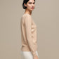 Maglione girocollo in maglia leggera da donna