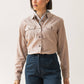 Camicia Lenon in chambray ruggine