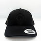 Cappellino trucker Puro Loco ricamato nero