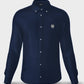Camicia Oxford blu antimacchia
