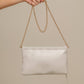 Borsa a tracolla intrecciata con catena