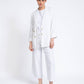 Blazer in lino e viscosa da donna
