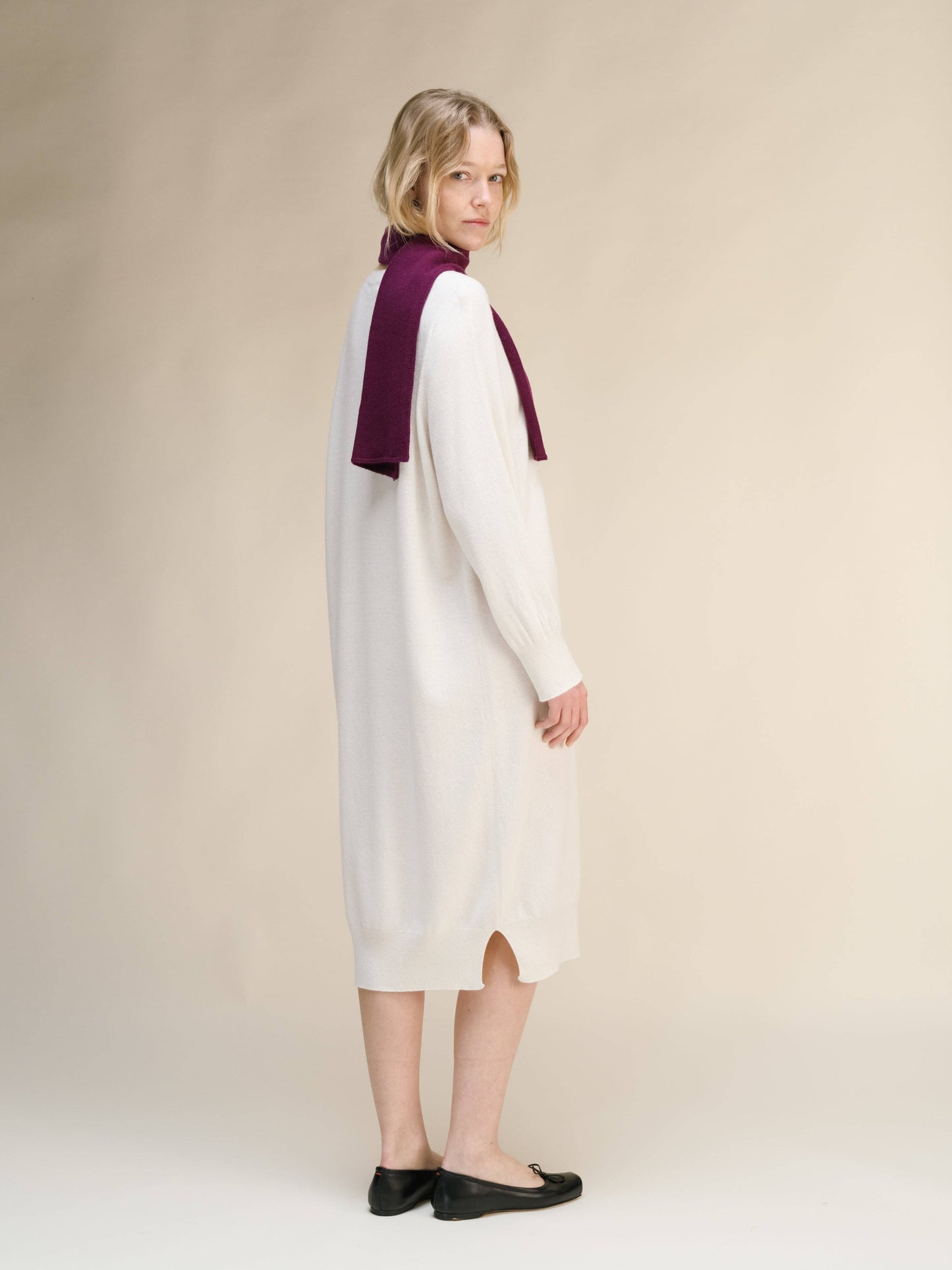 Jabot in misto cashmere