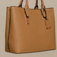 Borsa tote in ecopelle effetto martellato