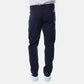 Pantaloni Cargo Chino Blu Navy in Cotone Stretch