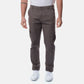 Pantaloni cargo uomo grigio in cotone stretch