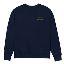 Felpa organica unisex “More Pasta Less Drama” ricamata