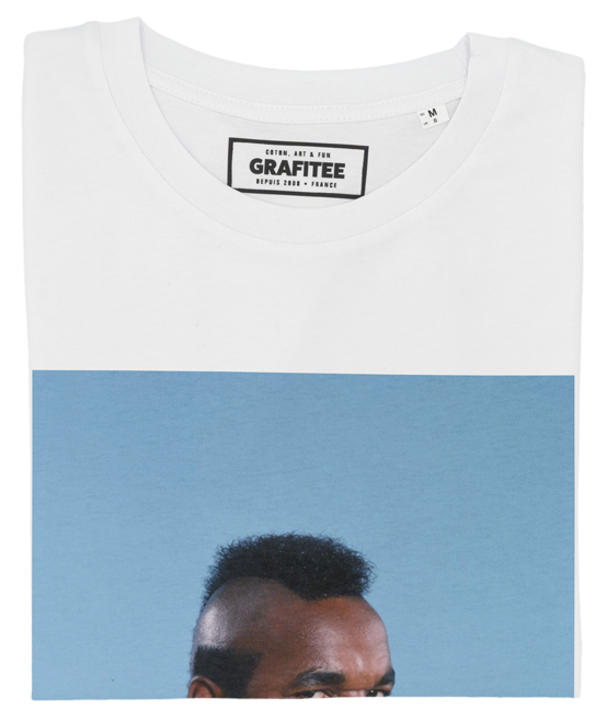T-shirt unisex in cotone biologico con stampa fotografica cinema