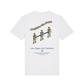 T-shirt Cierrabares in cotone biologico bianca
