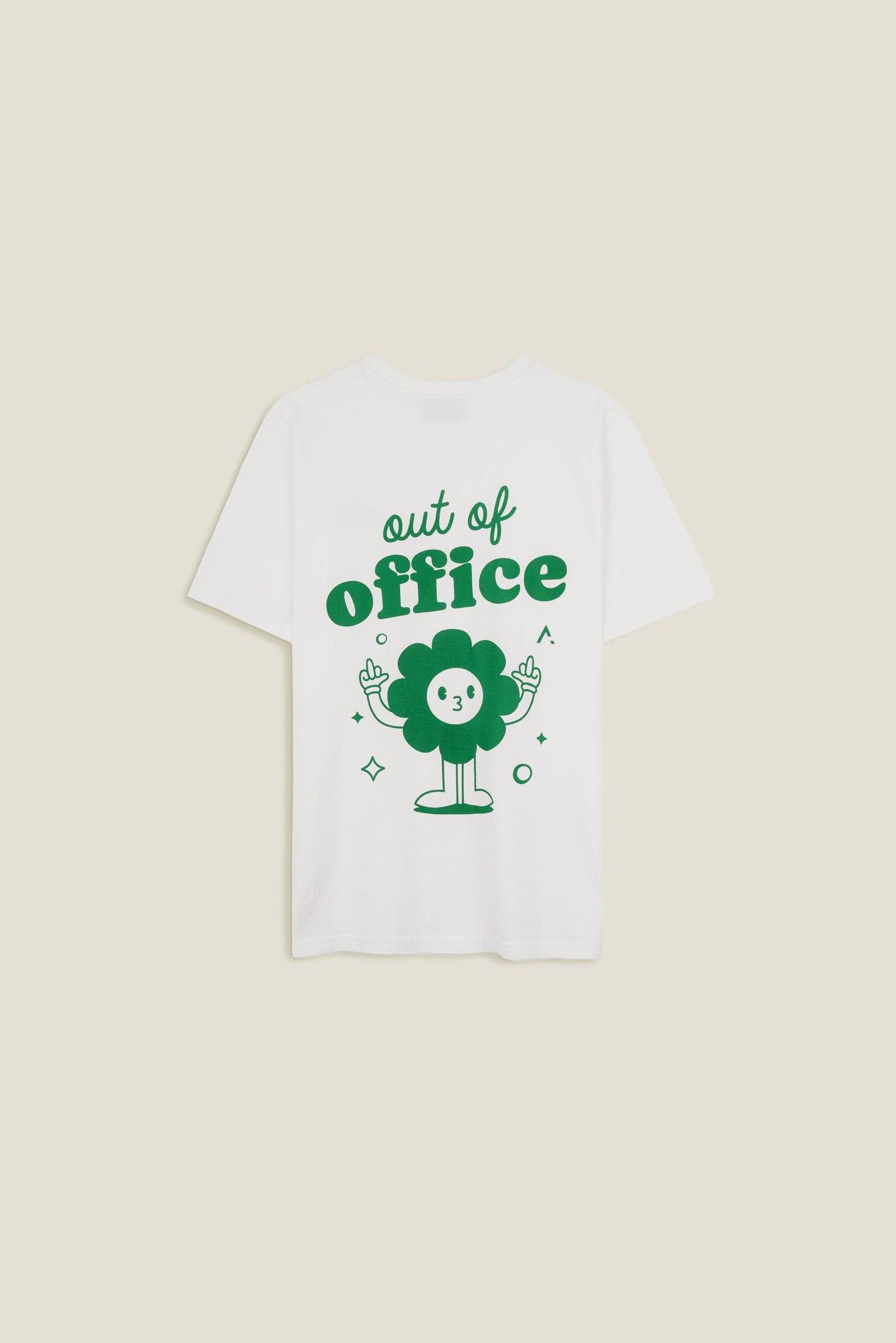 T-shirt Out of Office in cotone organico premium
