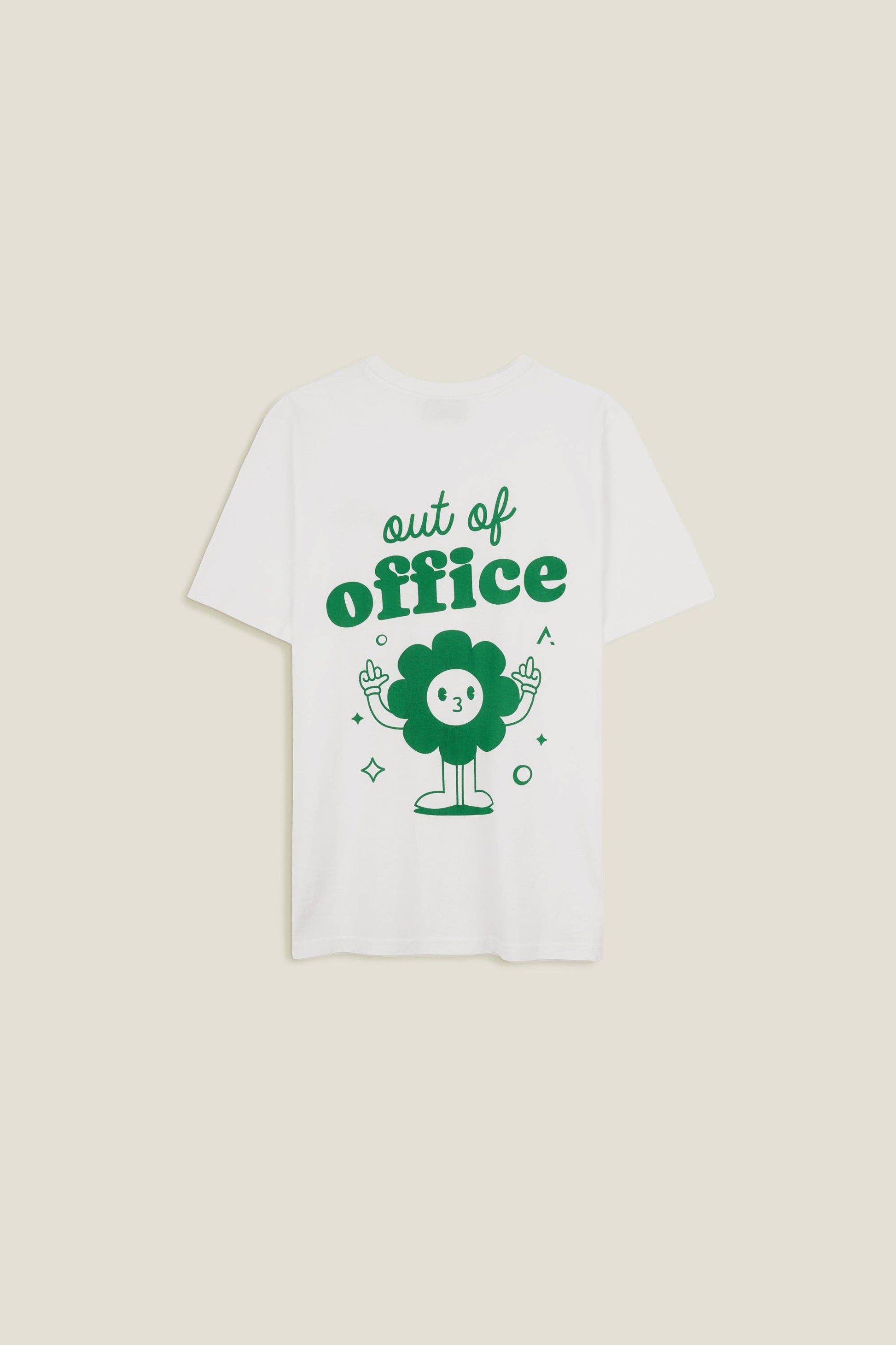 T-shirt Out of Office in cotone organico premium