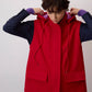 Gilet con cappuccio Cachet