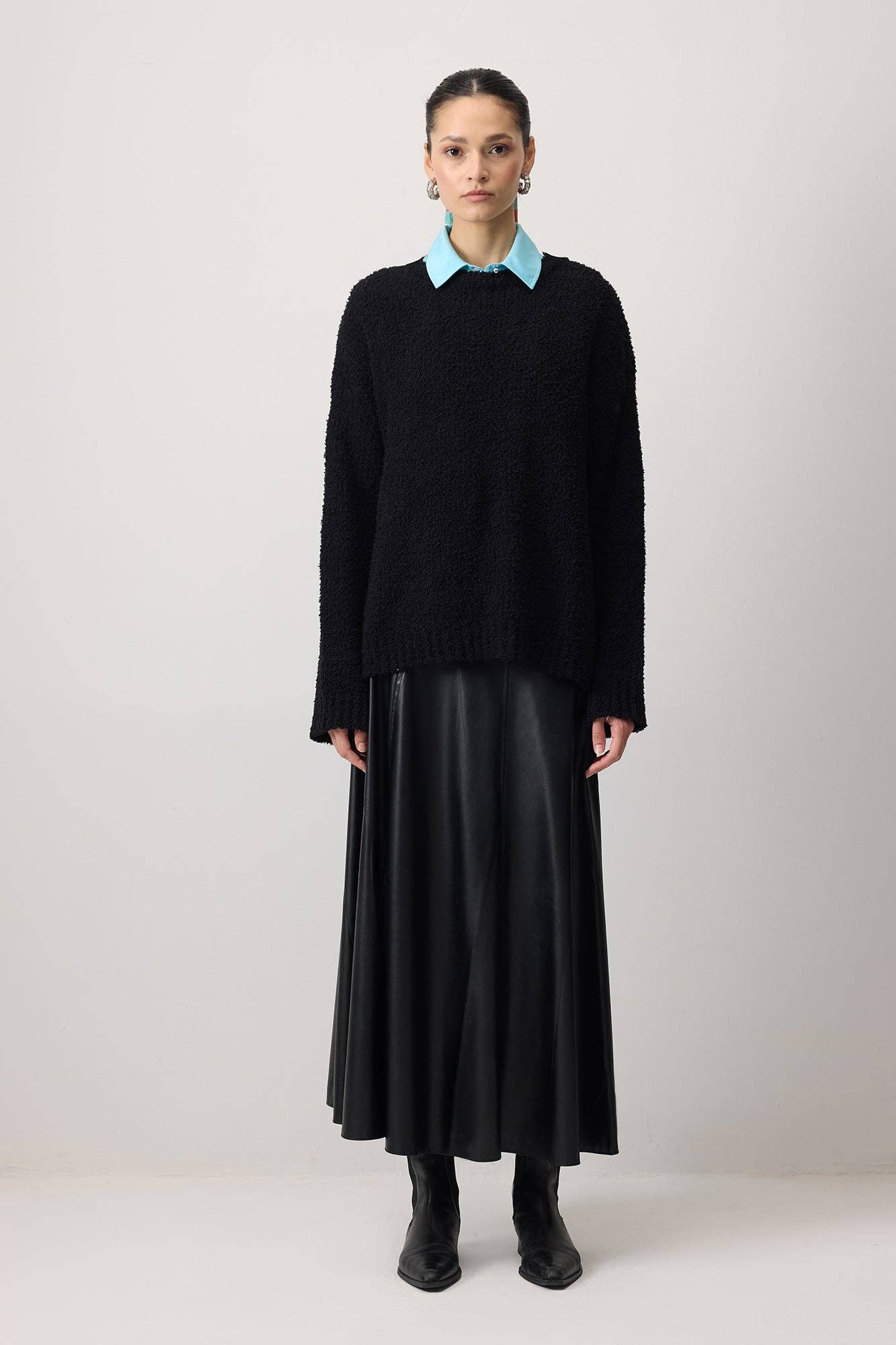 Maglione in maglia a trama morbida