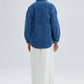 Giacca bomber oversize in denim