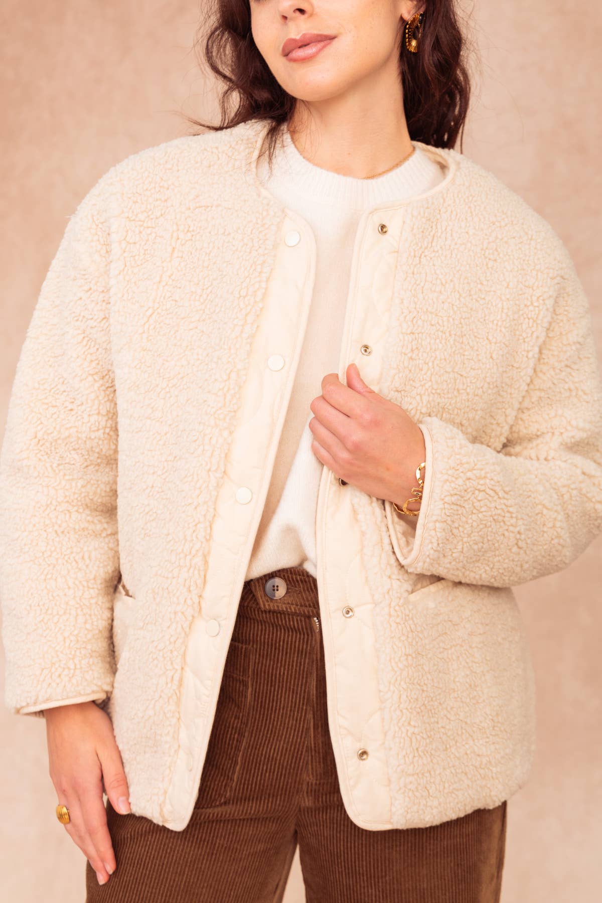Cappotto reversibile oversize Viveka