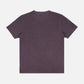 T-shirt Garza viola tramonto tinta a pigmento