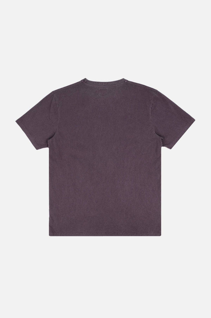 T-shirt Garza viola tramonto tinta a pigmento