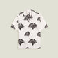 Camicia da uomo in cotone premium con bottoni in cocco