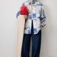 Giacca bomber oversize con stampa paisley