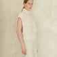 Tunica maxi a trecce in misto cashmere
