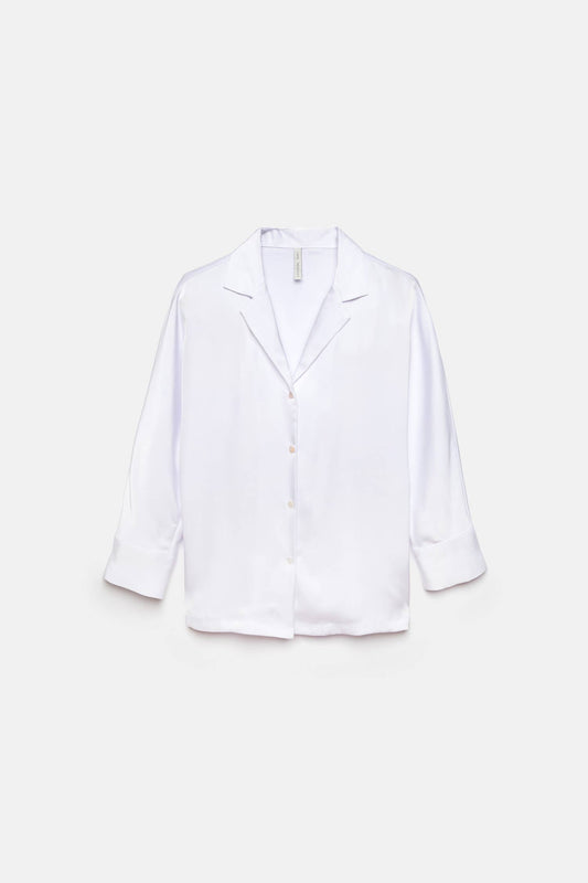 Camicia satinata effetto raso