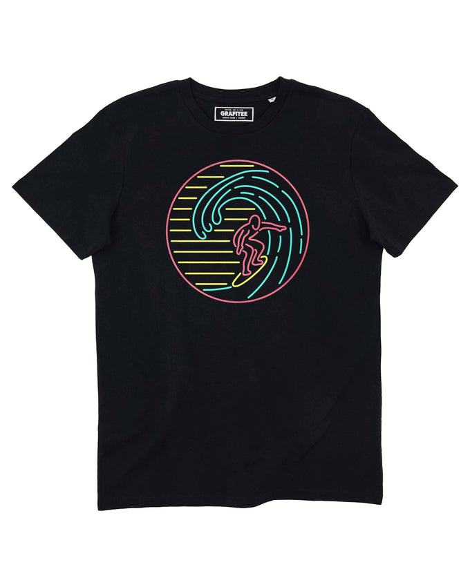 T-shirt Surf Neon con grafica surf