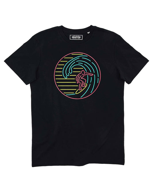 T-shirt Surf Neon con grafica surf