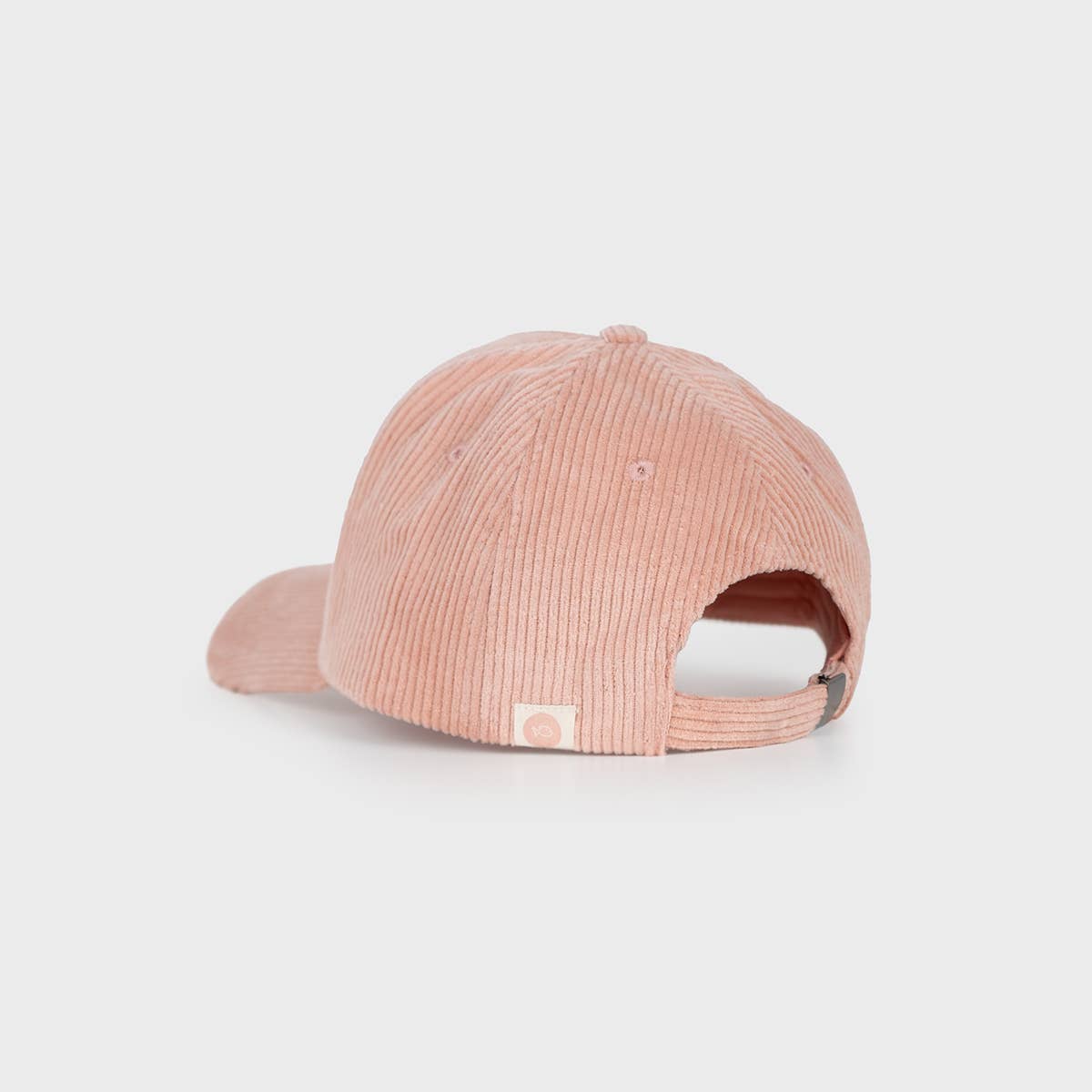 Cappellino rosa in velluto a coste