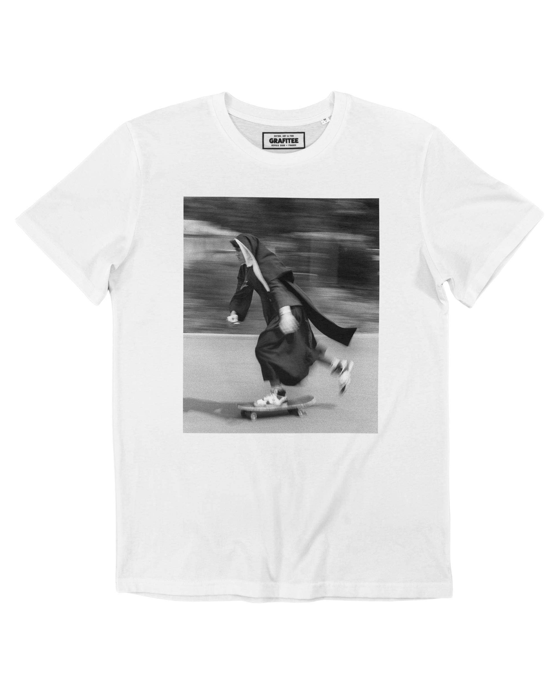 T-shirt unisex con stampa fotografica vintage skate