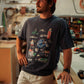 T-shirt oversize Costa da Morte con stampa