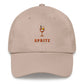 Cappellino dad hat Spritz ricamato in cotone