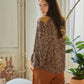 Blusa Taloula in viscosa stampata