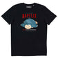 T-shirt Napflix in cotone biologico con grafica divertente