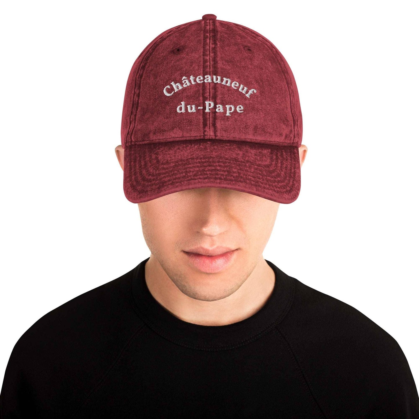 Cappello vintage Châteauneuf du-Pape in cotone