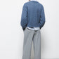 Pantaloni a palazzo con pieghe e vita elasticizzata