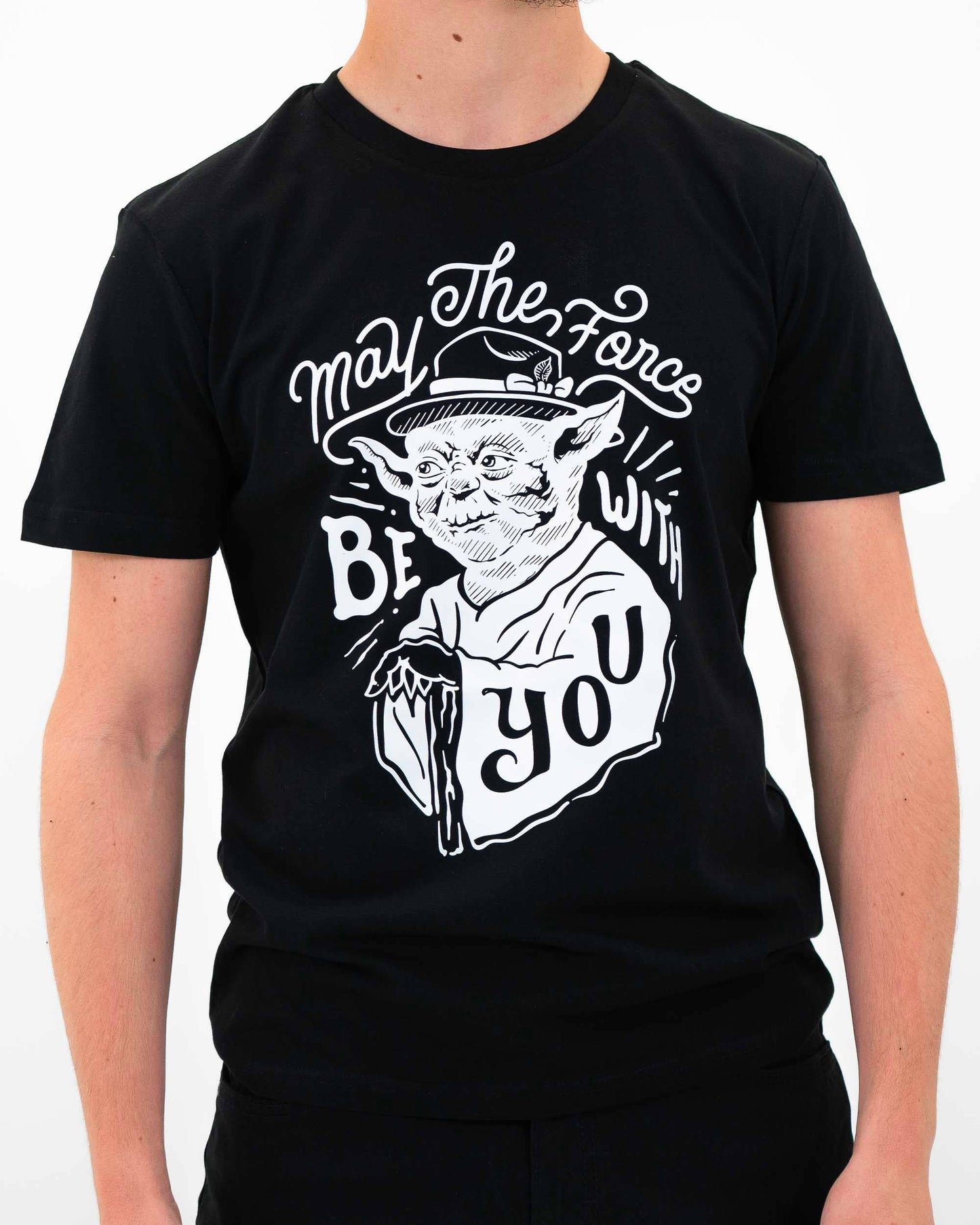 T-shirt Master Yoda con grafica Star Wars