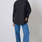 Camicia in 100% cotone con pietre di cristallo