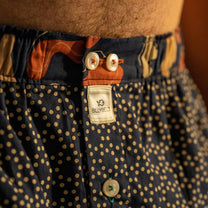 Boxer in cotone biologico con motivo a pois