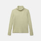 Maglione dolcevita a maglia strutturata