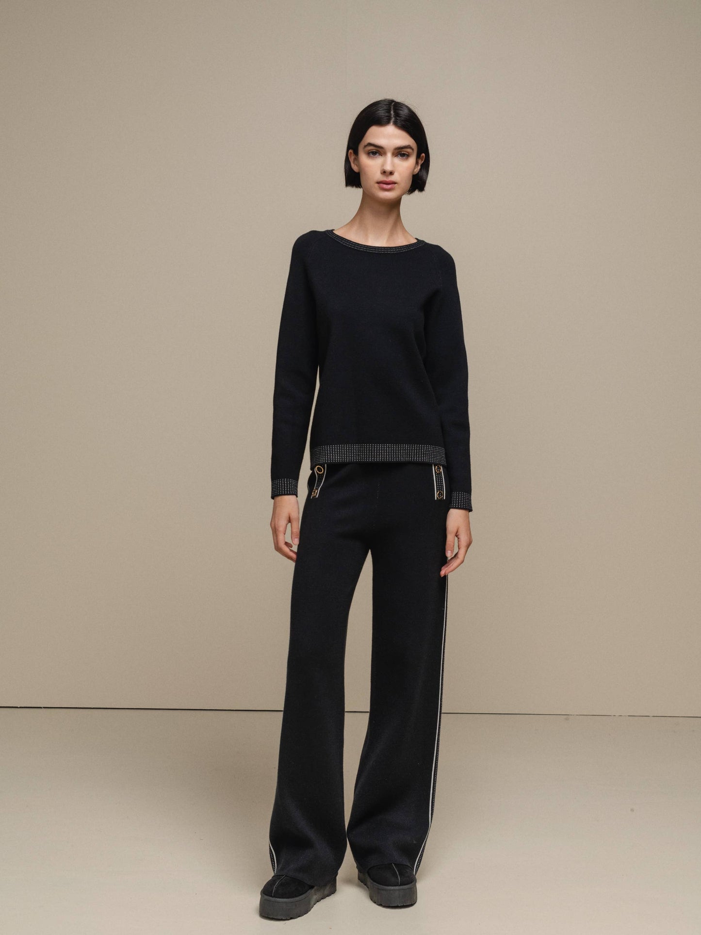Maglione in maglia morbida in mix viscosa da donna