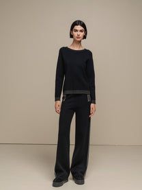 Maglione in maglia morbida in mix viscosa da donna