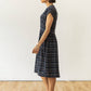 Abito midi Ira in tweed spigato crepuscolo